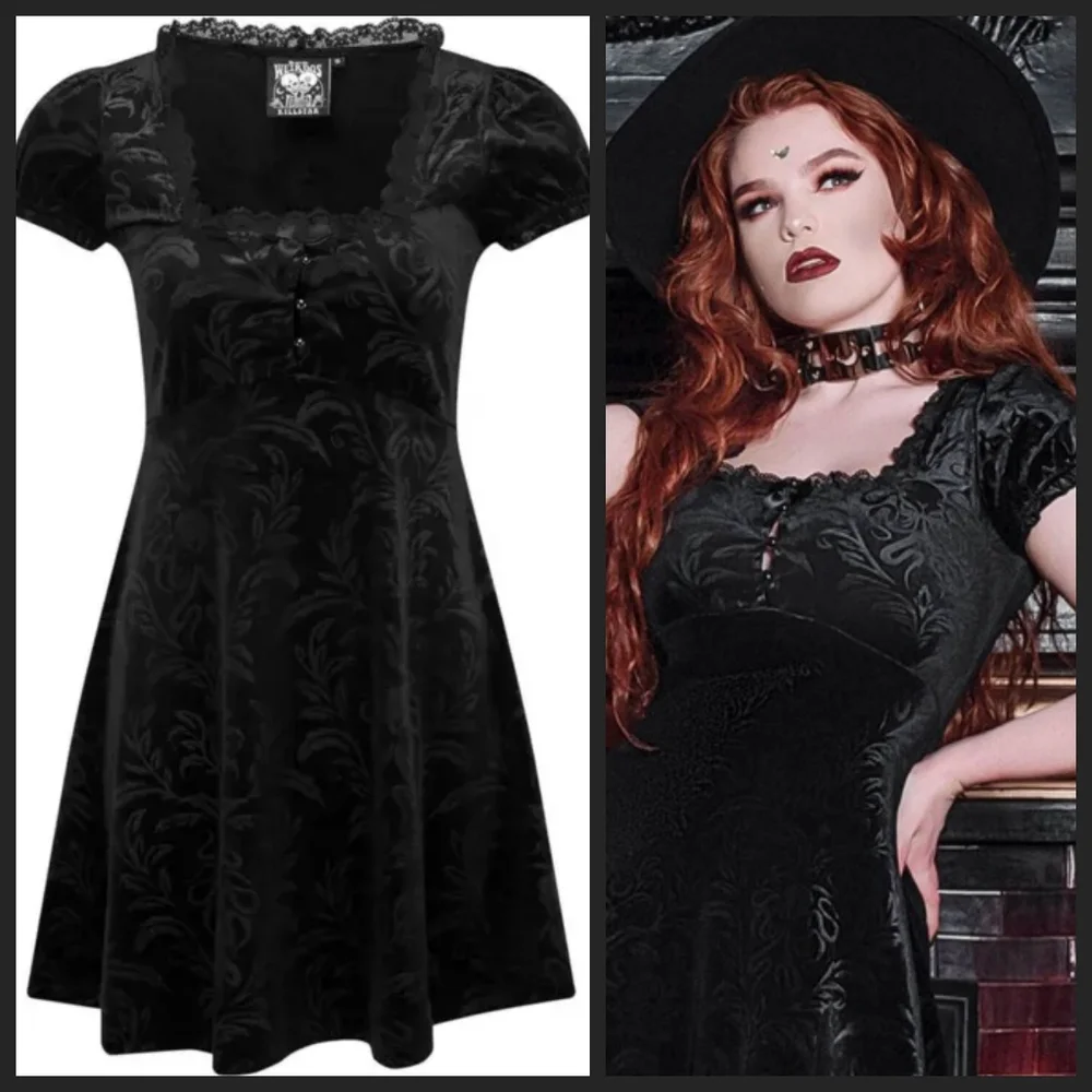 Killlstar Kadabra Skater Dress 4X EUC OBO - Picture 2 of 3